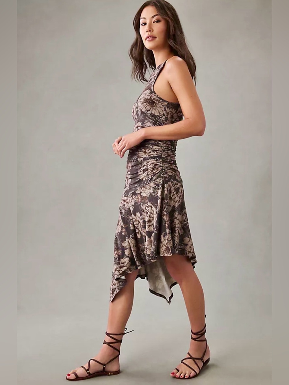 Daily Practice by Anthropologie Asymmetrical Sleeveless Dress - Size XS